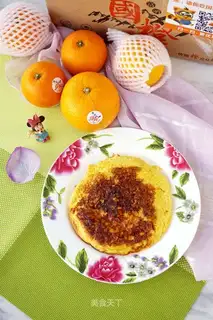 Omelette orange eggs