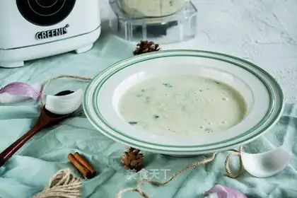 Chicken spinach soup