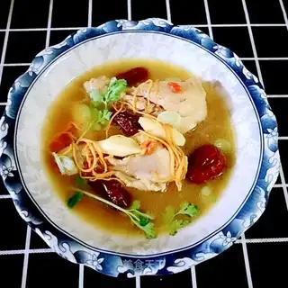 Chicken leg soup
