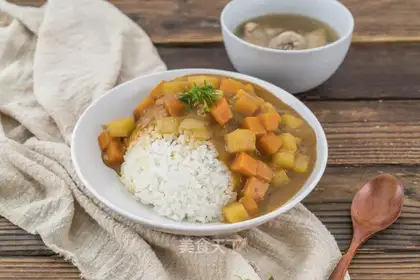 Curry curry rice
