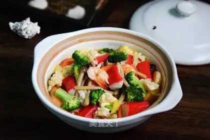 Seafood tofu
