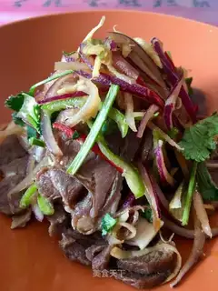 Pickles with lamb