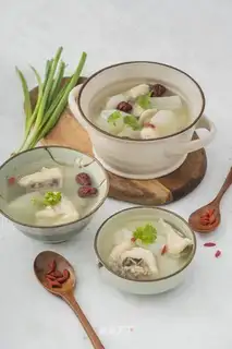 Lamb radish soup
