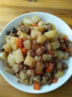 Mushroom potatoes