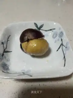Baked chestnuts