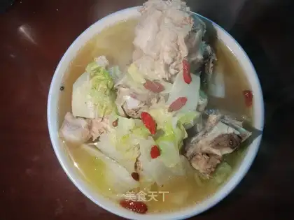 Pork spinal stew