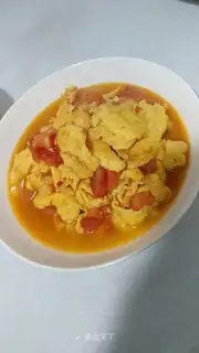 Tomato fried eggs