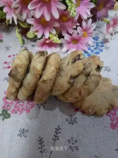 Red-tree cream cookies