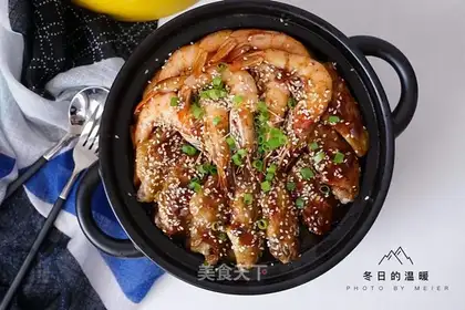 Chicken fin shrimp