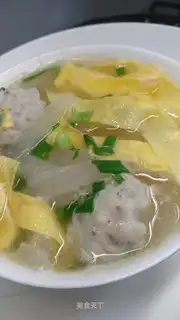 Egg soup for the fish