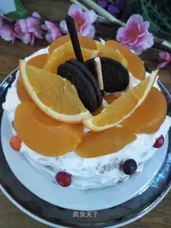 Rare cream cake