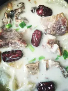 Blue radish ribs