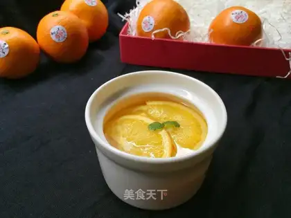 Ice cream orange