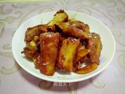 Sugar vinegar ribs