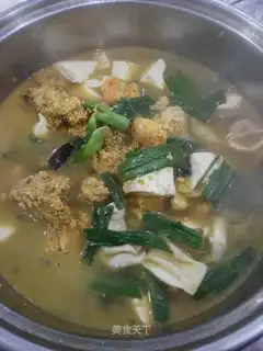 Fish tofu pan