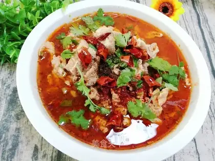 Boiled meat