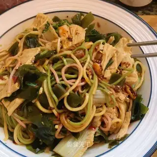 Lazy beef sauce noodles