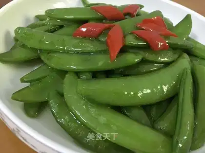 Fried sweet beans