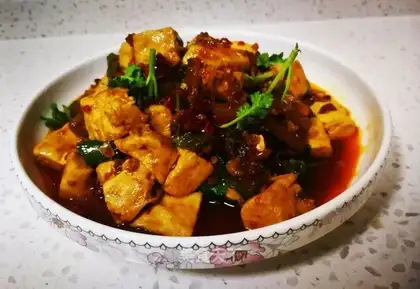 Spicy tofu