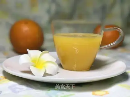 Fresh orange juice