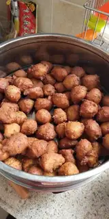 Fried carrot croquettes