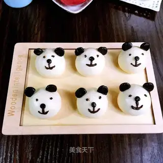 Little bear sesame buns
