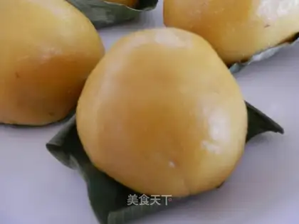 Sticky bean buns