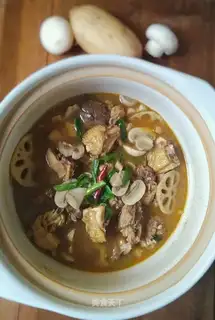 Chicken with mushrooms
