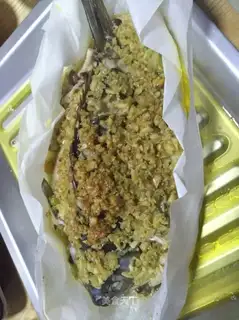 Garlic roasted fish
