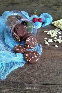 Coco almond waffles