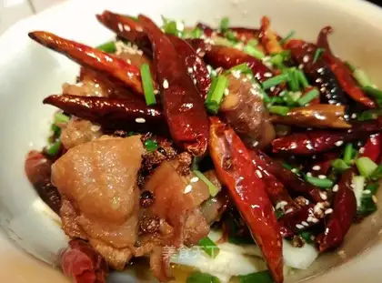 Spicy pig hoof