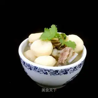 Stone olive horse hoove bone soup