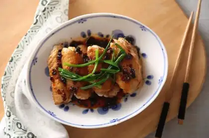 The chicken wings