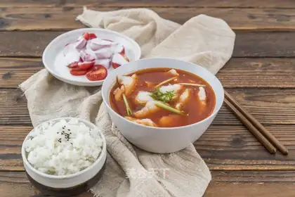 Tomato fish soup