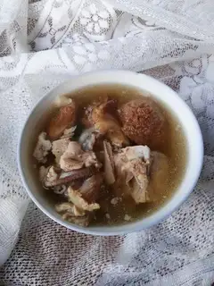 Monkey-head mushroom chop soup