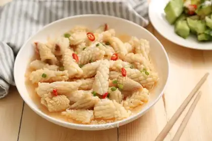 Garlic squid
