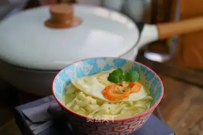 Shrimp egg noodles