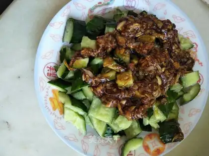Garlic cucumber
