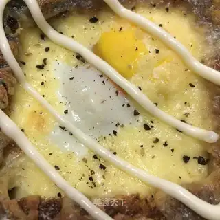 Toast cheese eggs