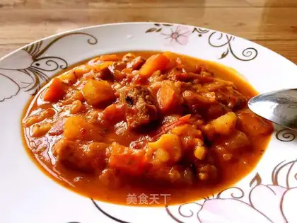 Hungarian beef soup