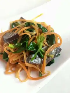 Carrot and pork
