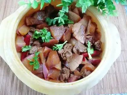 A lamb stew