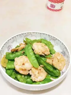 Shrimp ball, four season beans