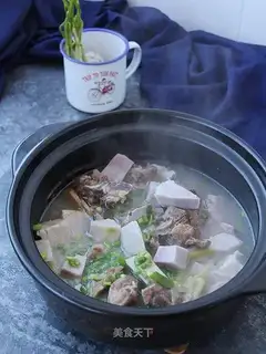 Potato steak soup