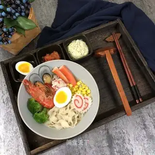 Japanese seafood ramen