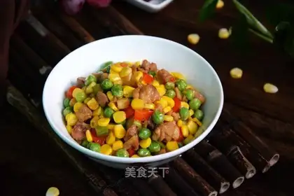 Corn fried chicken