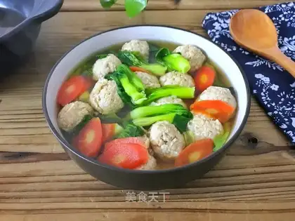 Porridgeball soup