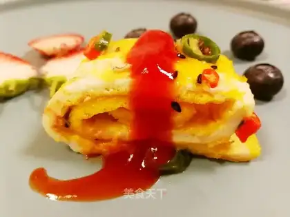 Gold omelet