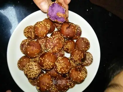 Milky potato balls