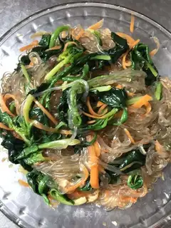 A spinach powder